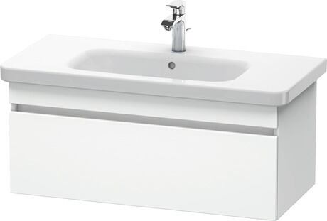 Meuble sous lavabo suspendu, DS638201818 Blanc mat, Décor