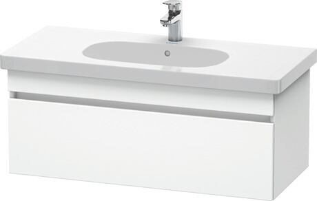 Meuble sous lavabo suspendu, DS638501818 Blanc mat, Décor