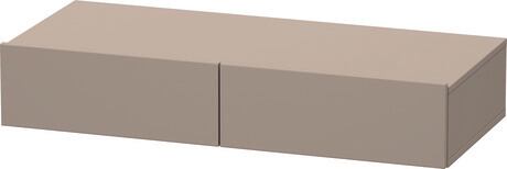 Shelf with drawer, DS827004343 Basalte Matt, Decor