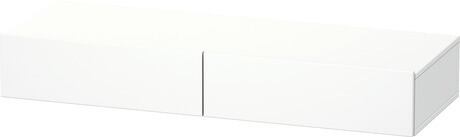Etagère avec tiroirs, DS827101818 Blanc mat, Décor