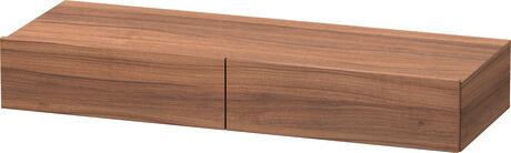 Shelf with drawer, DS827107979 Walnut Matt, Decor
