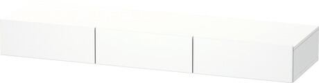 Etagère avec tiroirs, DS827201818 Blanc mat, Décor