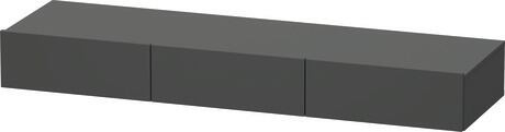 Shelf with drawer, DS827204949 Graphite Matt, Decor