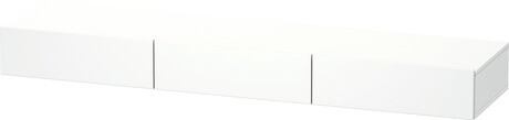 Etagère avec tiroirs, DS827301818 Blanc mat, Décor
