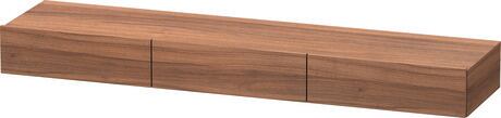 Shelf with drawer, DS827307979 Walnut Matt, Decor