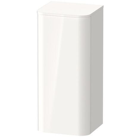 Semi-tall cabinet, HP1260L2222 Hinge position: Left, White High Gloss, Decor