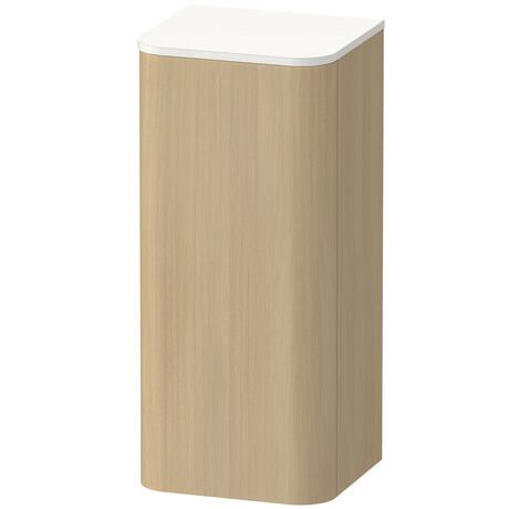 Semi-tall cabinet, HP1260L7171 Hinge position: Left, Mediterranean oak Matt, Real wood veneer