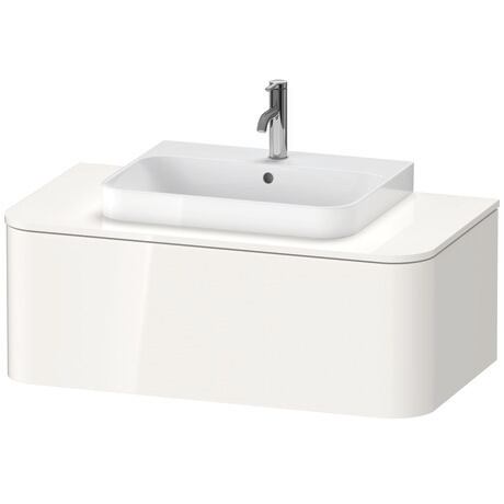 Mueble bajo lavabo para encimera, HP493102222 Blanco Brillante, Decoración