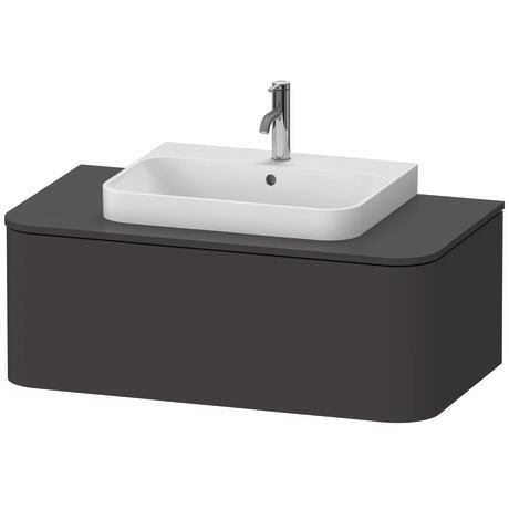Mueble bajo lavabo para encimera, HP494108080 Grafito Supermate, Decoración