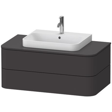 Mueble bajo lavabo para encimera, HP496108080 Grafito Supermate, Decoración