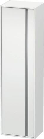 高浴柜, KT1265L1818 铰链位置: 左, 白色 哑光, 饰面