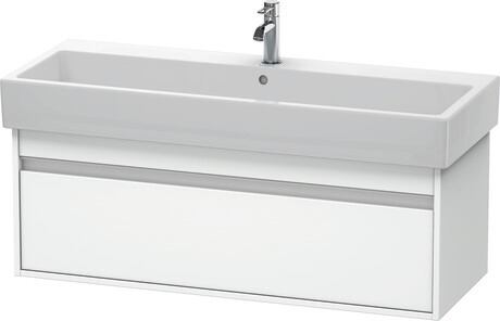 Vanity unit wall-mounted, KT668901818 White Matt, Decor