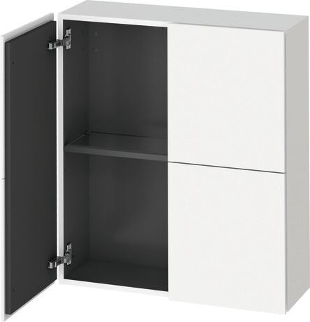 Semi-tall cabinet, LC116701818 White Matt, Decor