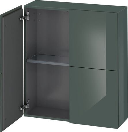 Semi-tall cabinet, LC116703838 Dolomite Gray High Gloss, Lacquer