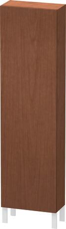 Tall cabinet, LC1171L1313 Hinge position: Left, American walnut Matt, Real wood veneer