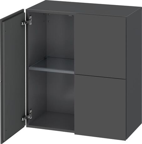 Semi-tall cabinet, LC117704949 Graphite Matt, Decor