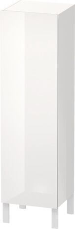 Semi-tall cabinet, LC1178L2222 Hinge position: Left, White High Gloss, Decor