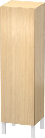 Semi-tall cabinet, LC1178L7171 Hinge position: Left, Mediterranean oak Matt, Real wood veneer