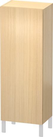Linen Cabinet, LC1179L7171 Hinge position: Left, Mediterranean Oak Matte, Real wood veneer