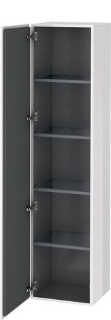 Tall cabinet, LC1180L8585 Hinge position: Left, White High Gloss, Lacquer