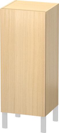 Armario medio configurable, LC1189L7171 Posición de la bisagra: Izquierda, Roble mediterráneo Mate, Chapa de madera auténtica