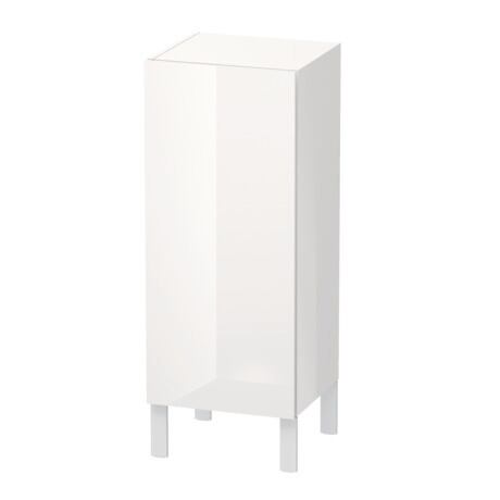 Semi-tall cabinet Individual, LC1189R2222 Hinge position: Right, White High Gloss, Decor