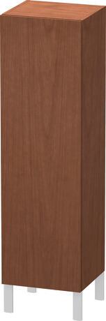 Semi-tall cabinet Individual, LC1190L1313 Hinge position: Left, American walnut Matt, Real wood veneer