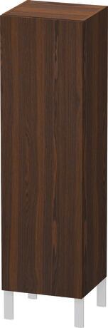 Semi-tall cabinet Individual, LC1190L6969 Hinge position: Left, Brushed walnut Matt, Real wood veneer