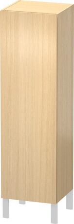 Semi-tall cabinet Individual, LC1190L7171 Hinge position: Left, Mediterranean oak Matt, Real wood veneer
