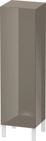 Semi-tall cabinet Individual, LC1190R8989 Hinge position: Right, Flannel Grey High Gloss, Lacquer