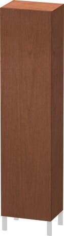 Tall cabinet Individual, LC1191R1313 Hinge position: Right, American walnut Matt, Real wood veneer