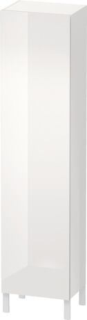 Tall cabinet Individual, LC1191R8585 Hinge position: Right, White High Gloss, Lacquer