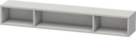 Shelf element, LC120000707 Concrete grey, Highly compressed three-layer chipboard