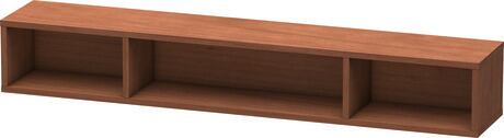 Regalelement, LC120001313 Amerikanischer Nussbaum, Hochverdichtete Dreischicht-Holzspanplatte