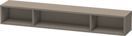 搁板元件, LC120009090 法兰绒灰色, 高密度 MDF 板