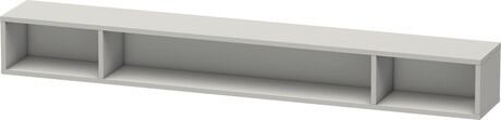 Elément étagère, LC120100707 Gris béton, Panneau d'aggloméré triple-plis contrecollé
