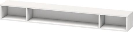 Shelf element, LC120102222 White, Highly compressed three-layer chipboard