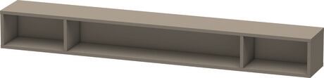 Shelf element, LC120109090 Flannel Grey, Highly compressed MDF panel