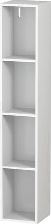 Shelf element, LC120501818 White, Highly compressed three-layer chipboard