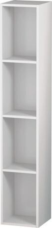 Shelf element, LC120502222 White, Highly compressed three-layer chipboard
