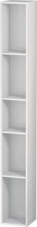 Shelf element, LC120602222 White, Highly compressed three-layer chipboard