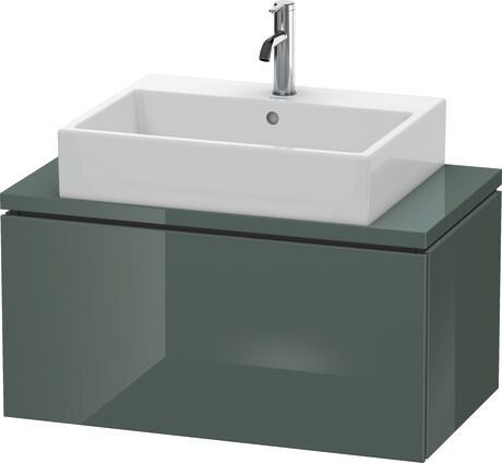 Mueble bajo lavabo para encimera, LC580203838 Gris (Dolomiti) Brillante, Lacado
