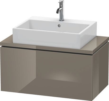 Mueble bajo lavabo para encimera, LC580208989 Franela gris Brillante, Lacado