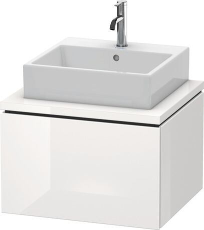 Mueble bajo lavabo para encimera, LC581008585 Blanco Brillante, Lacado