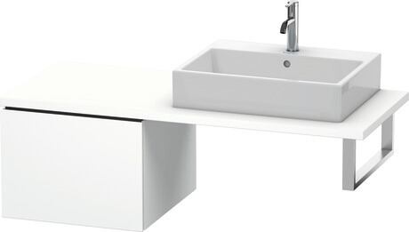 Meuble bas pour plan de toilette, LC583201818 Blanc mat, Décor