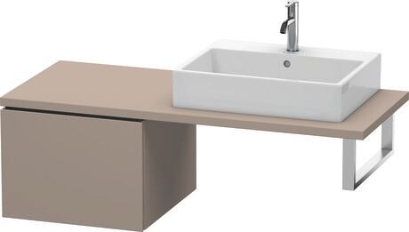 Meuble bas pour plan de toilette, LC583204343 Basalte mat, Décor