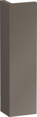 Body trim, LC589908989 Flannel Grey High Gloss, Highly compressed MDF panel
