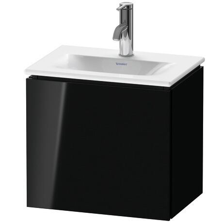 Vanity unit wall-mounted, LC6133L4040 Black High Gloss, Lacquer
