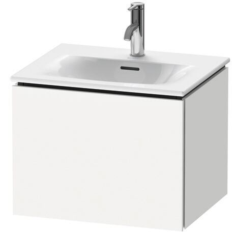 Meuble sous lavabo suspendu, LC613401818 Blanc mat, Décor