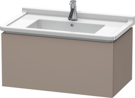 Meuble sous lavabo suspendu, LC616504343 Basalte mat, Décor